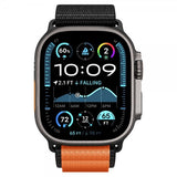 Spigen Apple Watch 44/45/46mm/Ultra 49mm Armband WBF1 Svart Orange