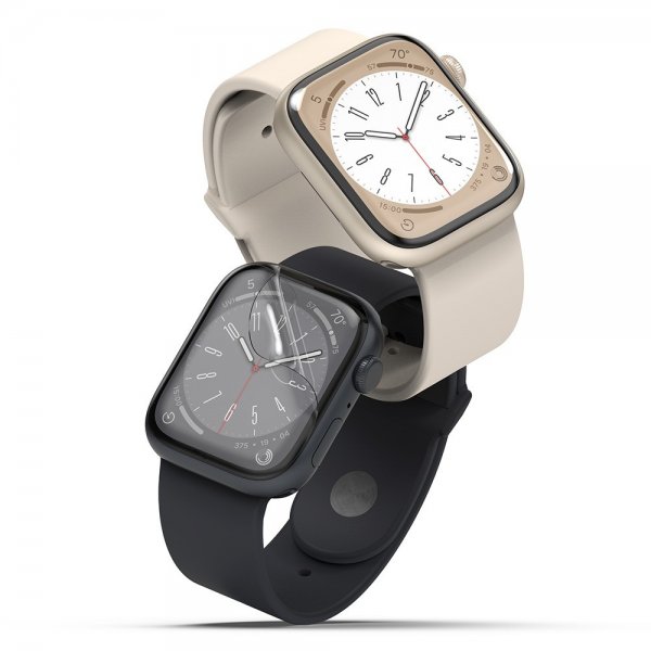 Ringke Apple Watch 44/45mm Skärmskydd Dual Easy Film 3-pack