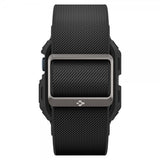 Spigen Apple Watch 45mm Armband och Skal Lite Fit Pro Matte Black