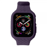 Apple Watch 45mm Armband Vävtextur Lila