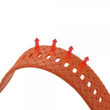 Apple Watch 45mm Armband Vävtextur Orange