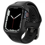 Spigen Apple Watch 45mm Skal med Armband Liquid Air Pro Svart
