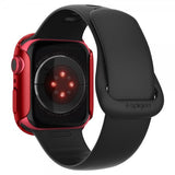 Spigen Apple Watch 45mm Skal Thin Fit Metallic Red