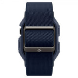 Spigen Apple Watch 46mm (Series 10/11) Armband och Skal Lite Fit Pro Navy Blue