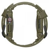 Spigen Apple Watch 46mm (Series 10/11) Armband och Skal Rugged Armor Pro Vintage Khaki
