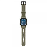 Spigen Apple Watch 46mm (Series 10/11) Armband och Skal Rugged Armor Pro Vintage Khaki