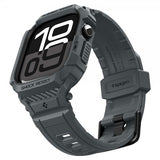 Spigen Apple Watch 46mm (Series 10/11) Armband Rugged Armor Pro 2 Dark Gray
