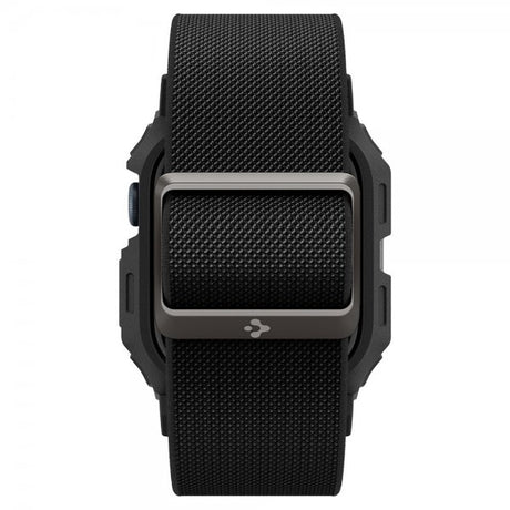 Spigen Apple Watch 46mm (Series 10/11) Armband och Skal Lite Fit Pro Matte Black