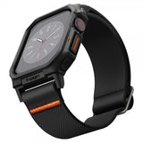 Spigen Apple Watch 46mm (Series 10/11) Armband och Skal Lite Fit Pro Matte Black