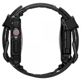 Spigen Apple Watch 46mm (Series 10/11) Armband och Skal Rugged Armor Pro Matte Black