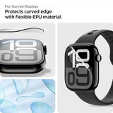 Spigen Apple Watch 46mm (Series 10/11) Skärmskydd EliteShield EZ Fit 2-pack