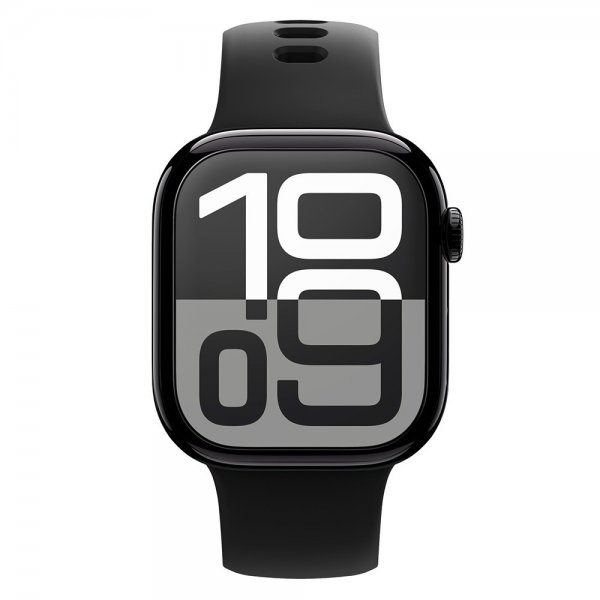 Spigen Apple Watch 46mm (Series 10/11) Skärmskydd EliteShield EZ Fit 2-pack