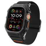 Spigen Apple Watch Ultra 49mm Armband och Skal Lite Fit Pro Matte Black