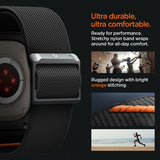 Spigen Apple Watch Ultra 49mm Armband och Skal Lite Fit Pro Matte Black