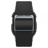 Spigen Apple Watch Ultra 49mm Armband och Skal Lite Fit Pro Matte Black