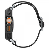 Spigen Apple Watch Ultra 49mm Armband och Skal Lite Fit Pro Matte Black