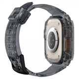 Spigen Apple Watch Ultra 49mm Armband och Skal Rugged Armor Pro Space Crystal