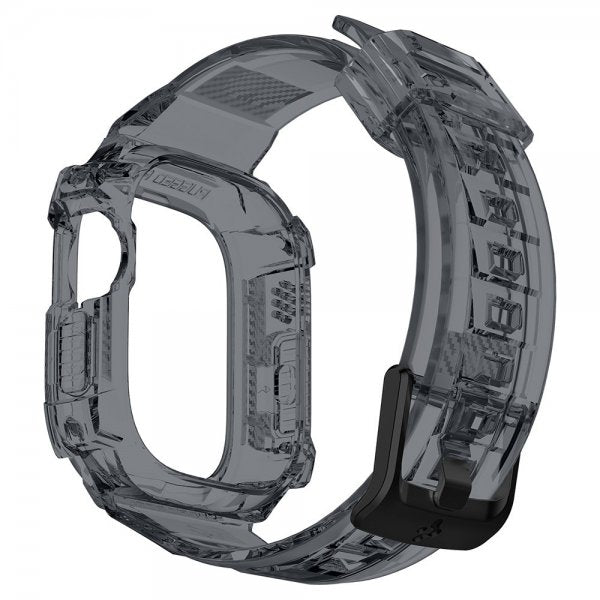 Spigen Apple Watch Ultra 49mm Armband och Skal Rugged Armor Pro Space Crystal