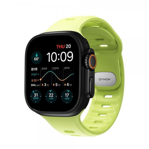 Nomad Apple Watch Ultra 49mm Armband Tempo Band Lumen