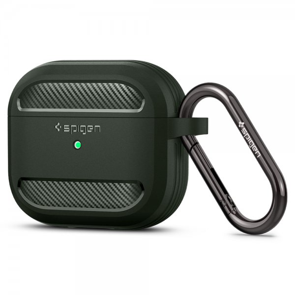 Spigen AirPods 3 Skal Rugged Armor Military Green