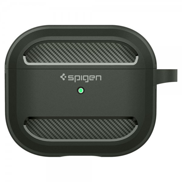 Spigen AirPods 3 Skal Rugged Armor Military Green
