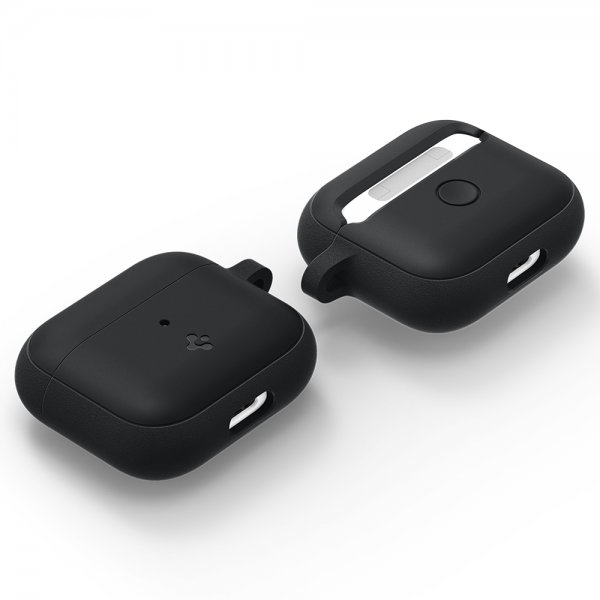 Spigen AirPods 3 Skal Silicone Fit Svart