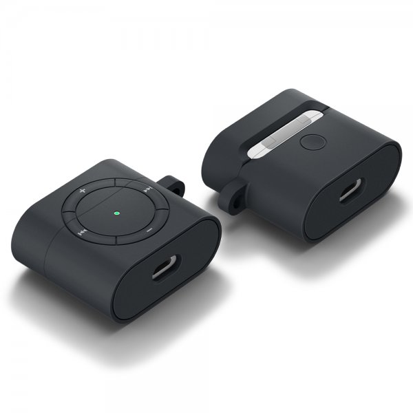 Spigen AirPods 3 Skal Classic Shuffle Charcoal