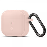 Spigen AirPods 3 Skal Silicone Fit Pink Sand