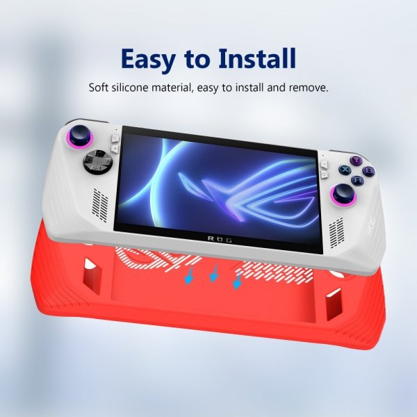 ASUS ROG Ally Silikonskal Röd