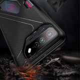 Asus ROG Phone 7 Skal med Textur Svart