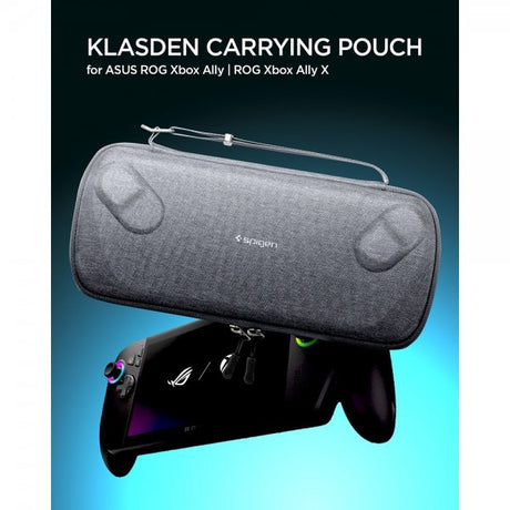Spigen ASUS ROG Xbox Ally X Fodral Klasden Pouch Charcoal Gray