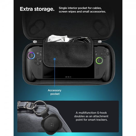 Spigen ASUS ROG Xbox Ally X Fodral Klasden Pouch Charcoal Gray