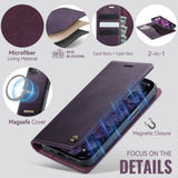 CaseMe iPhone 16e/iPhone 17e Fodral C49 Series Lila