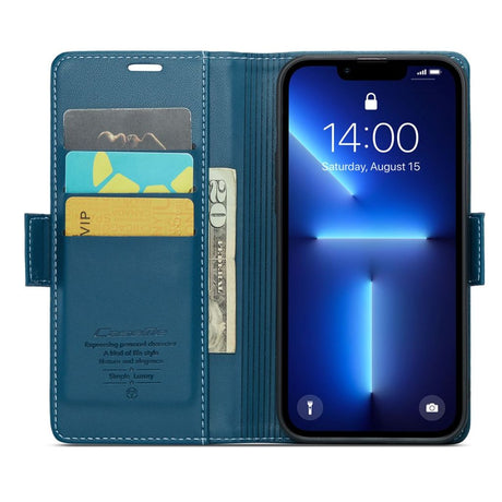 CaseMe iPhone 13 Pro Fodral 023 Series Blå