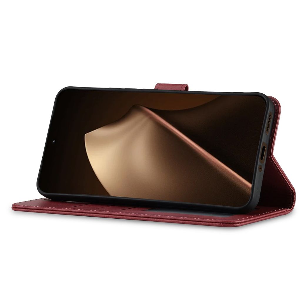 Lc.Imeeke Xiaomi 17T Fodral med Kortfack Stativfunktion Rosa