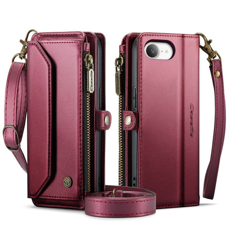 CaseMe iPhone 16e/iPhone 17e Fodral C36 Series Röd