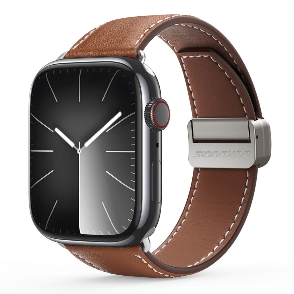 Dux Ducis Apple Watch 44/45/46mm/Ultra 49mm Armband YA Series Brun