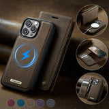 CaseMe iPhone 14 Pro Max Fodral C49 Series Brun