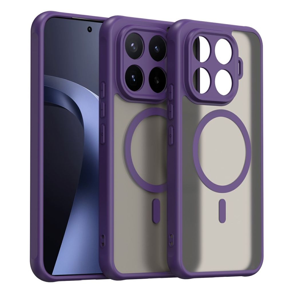 Xiaomi 17T Pro Skal Frostad MagSafe Lila