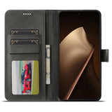 Lc.Imeeke Xiaomi 17T Pro Fodral med Kortfack Stativfunktion Grå