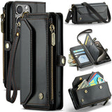 CaseMe iPhone 15 Pro Fodral C36 Series Svart