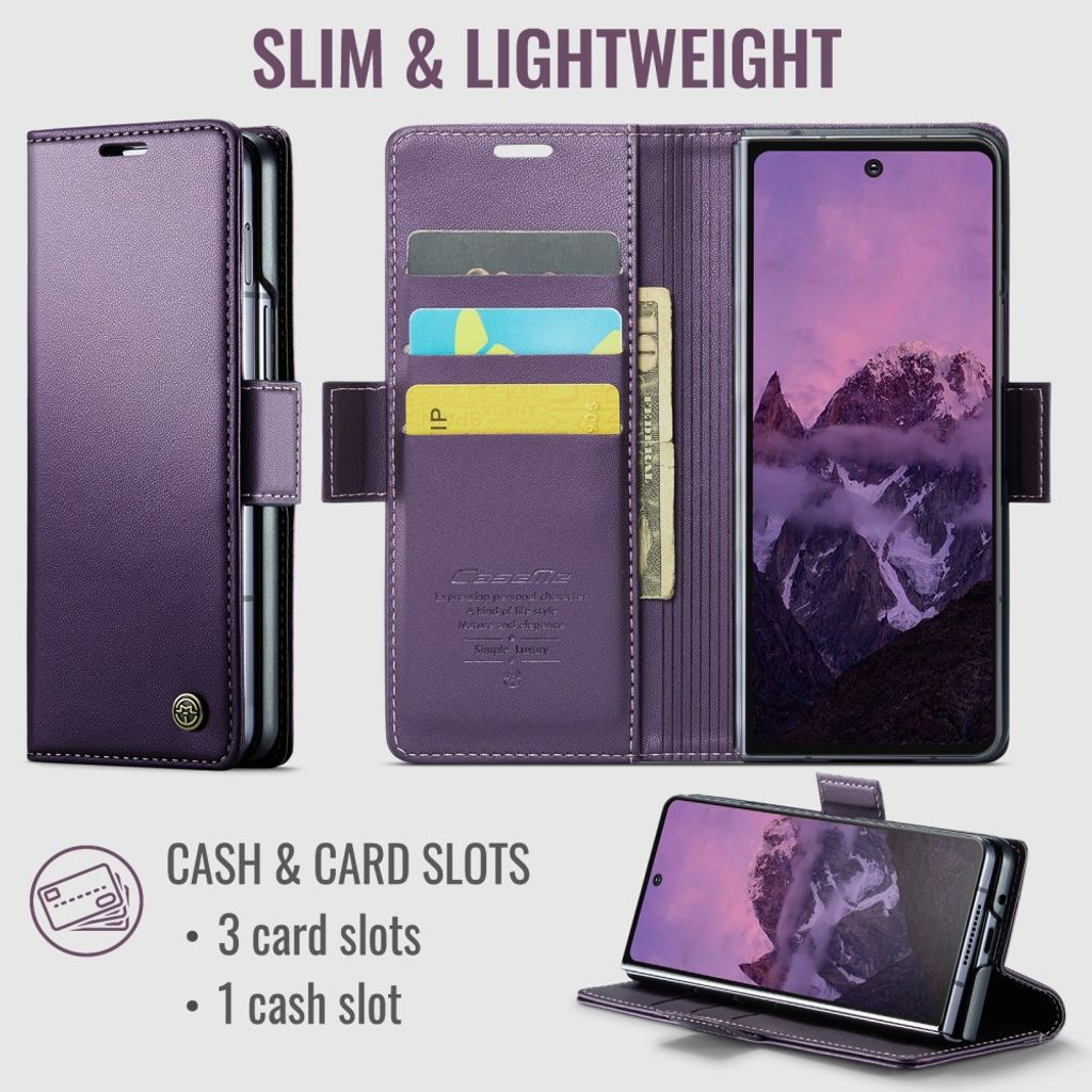 CaseMe Samsung Galaxy Z Fold 8 Ultra Fodral 023 Series Lila
