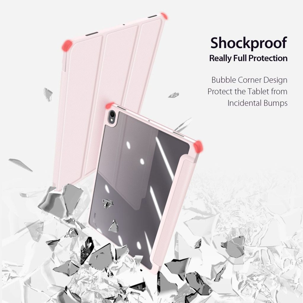 Dux Ducis Samsung Galaxy Tab S12 Plus Fodral TOBY Series Rosa