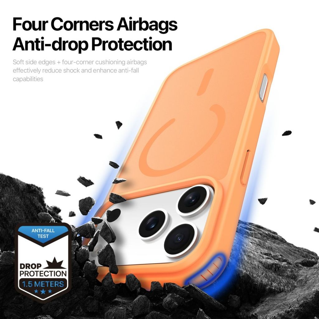 Dux Ducis iPhone 17 Pro Max Skal Yind Series MagSafe Orange