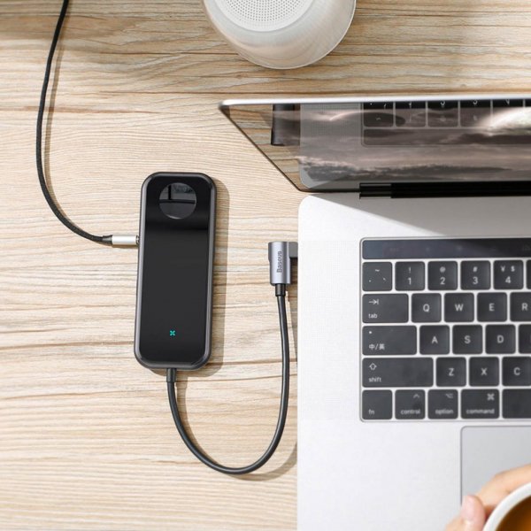 Baseus Mirror Series Multifunctional Hub Apple Watch Laddare