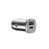 Baseus Billaddare PPS 30W Type-C & USB-A Silver