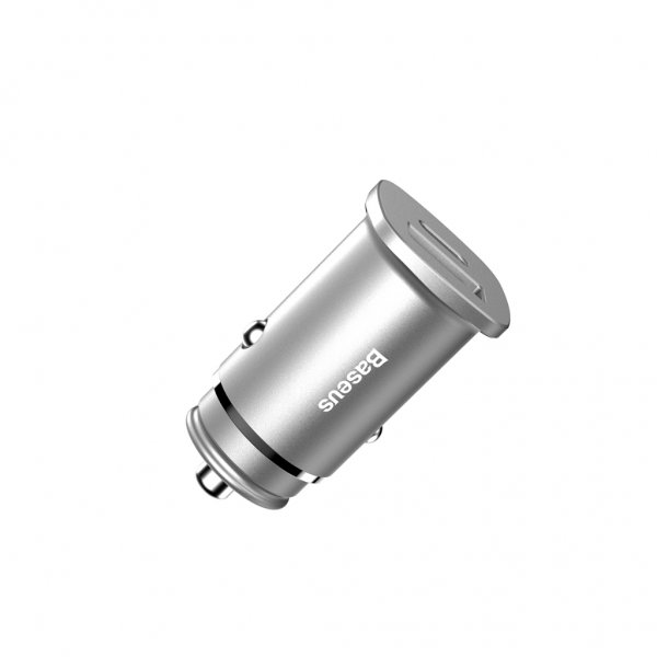 Baseus Billaddare PPS 30W Type-C & USB-A Silver