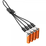Xtorm Batteri AA Uppladdningsbara USB-C 4-pack