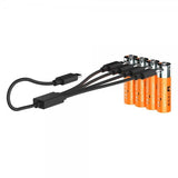 Xtorm Batteri AA Uppladdningsbara USB-C 4-pack