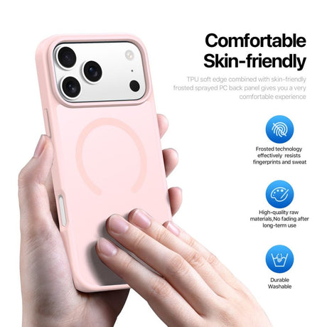 Dux Ducis iPhone 17 Pro/iPhone 18 Pro Skal Yind Series MagSafe Rosa